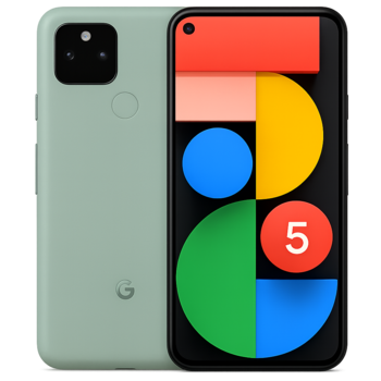 Google Pixel 5 smartphone with 5G support and dual rear cameras