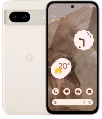 Google Pixel 8a budget smartphone with AI camera and OLED display