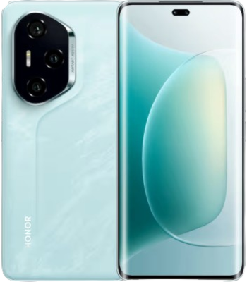 Honor 300 Pro smartphone with curved OLED display and triple rear camera module