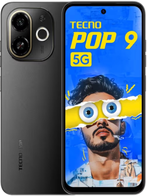 Tecno Phantom V Flip2 foldable smartphone showing its 6.9-inch inner display and 3.64-inch cover screen in Travertine Green